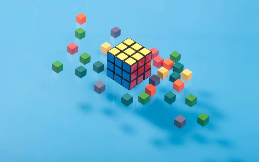 Cumulative Rubik's Cube Wallpaper