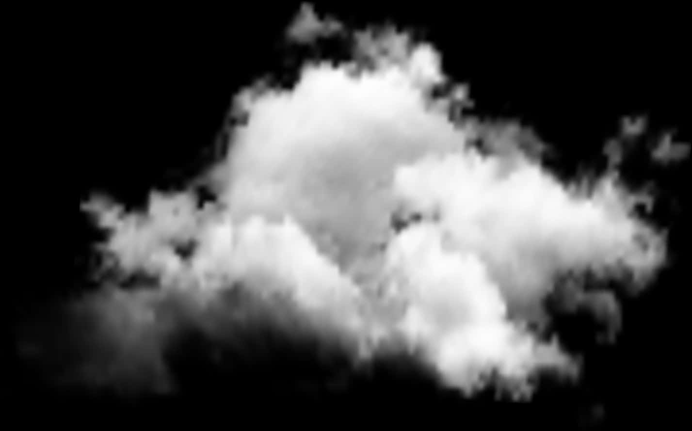 Cumulus Cloud Contrast PNG