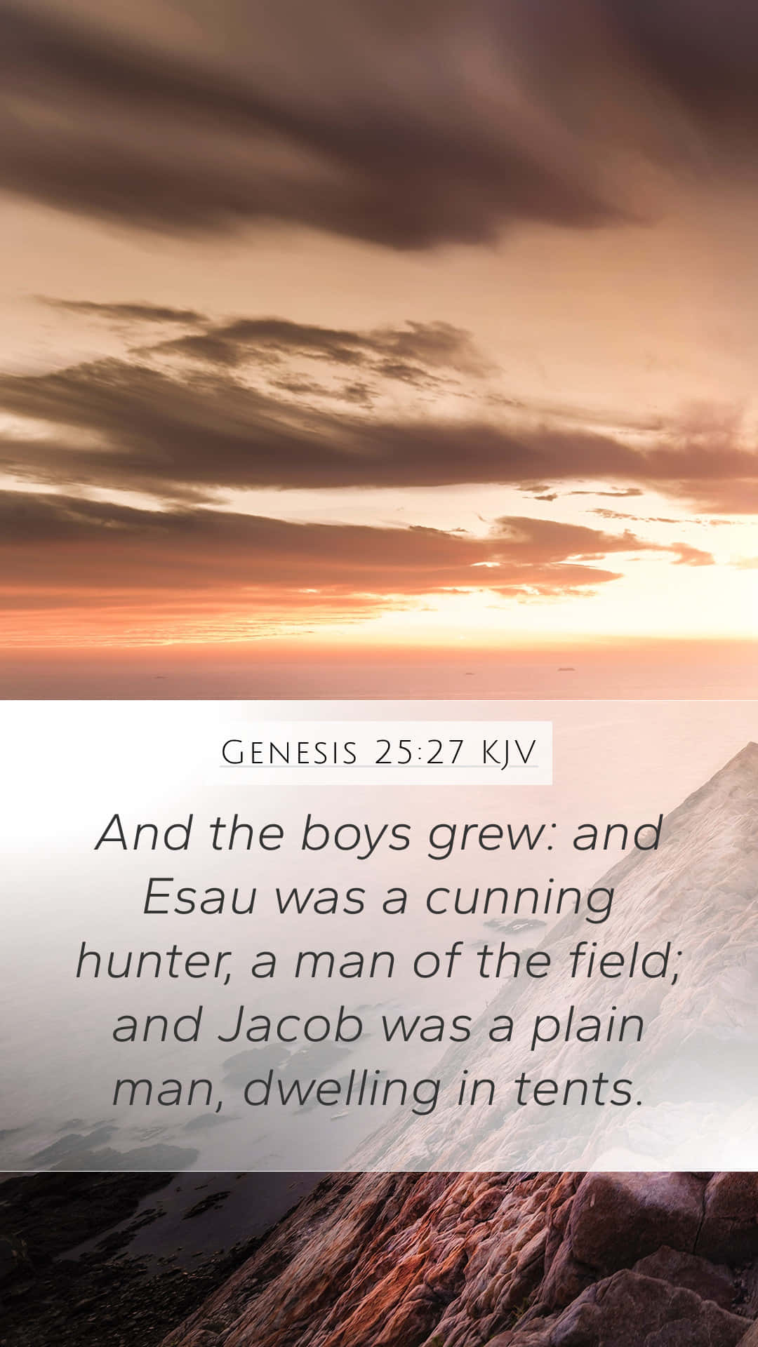 Cunning Bible Verse Sunset Wallpaper