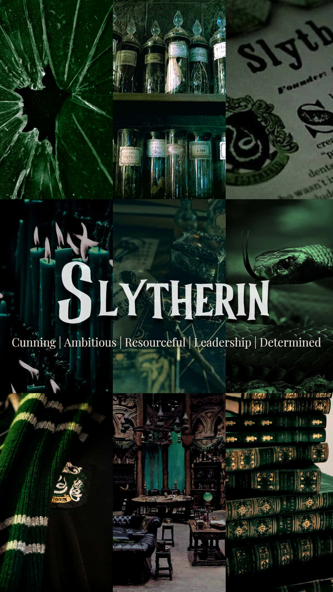 Cunning Slytherin Traits Wallpaper