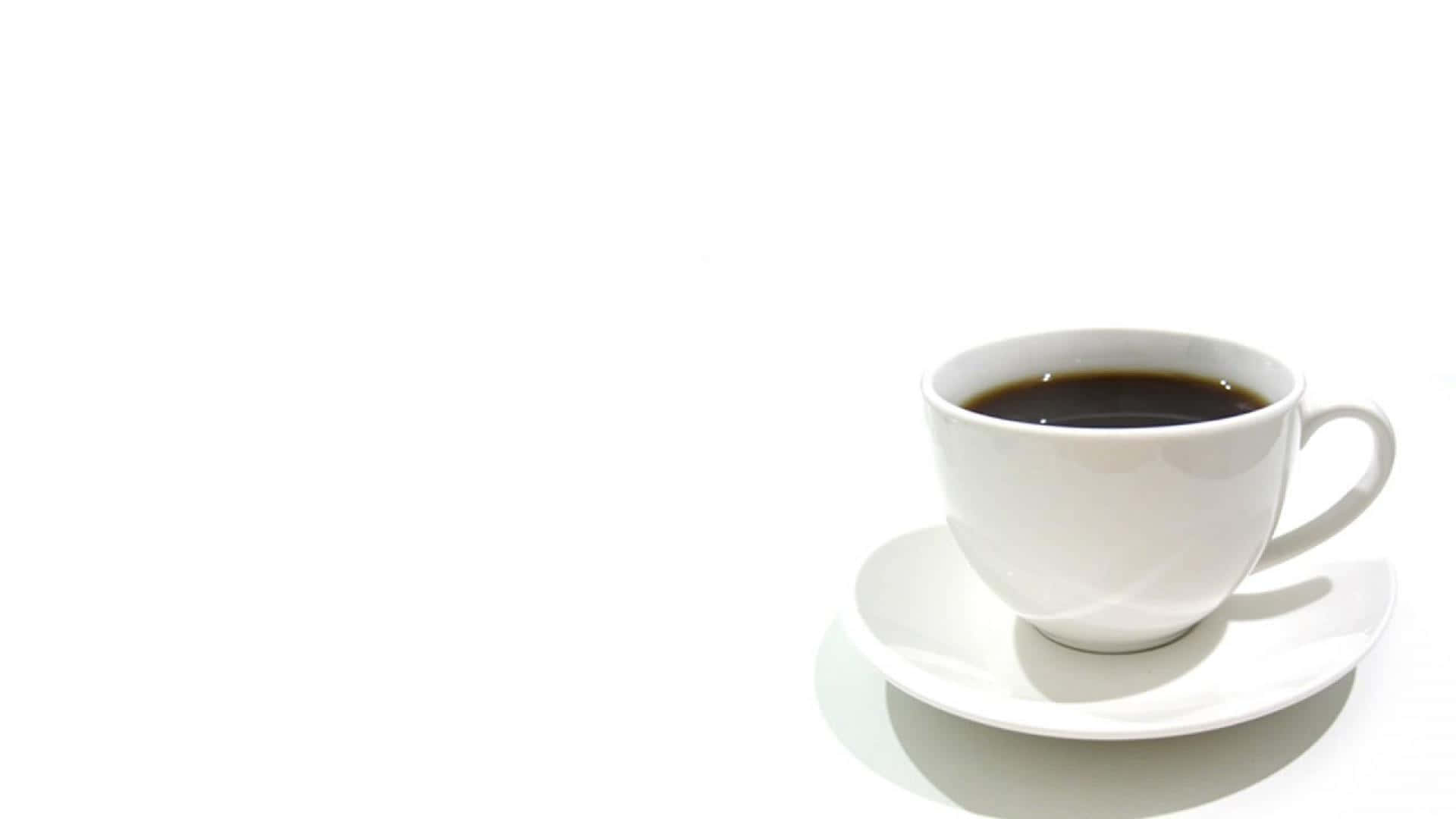 Cup Of Coffee White Background Picture