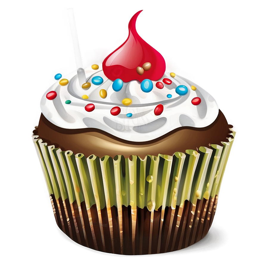 Cupcake Illustration Png 05032024 PNG