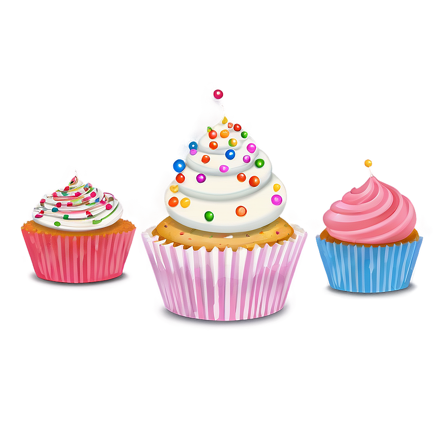 Cupcake Sprinkles Png 05252024 PNG