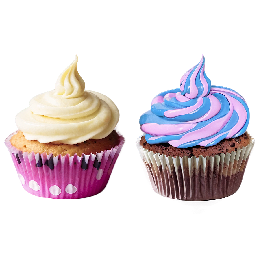 Cupcake With Frosting Swirl Png 24 PNG