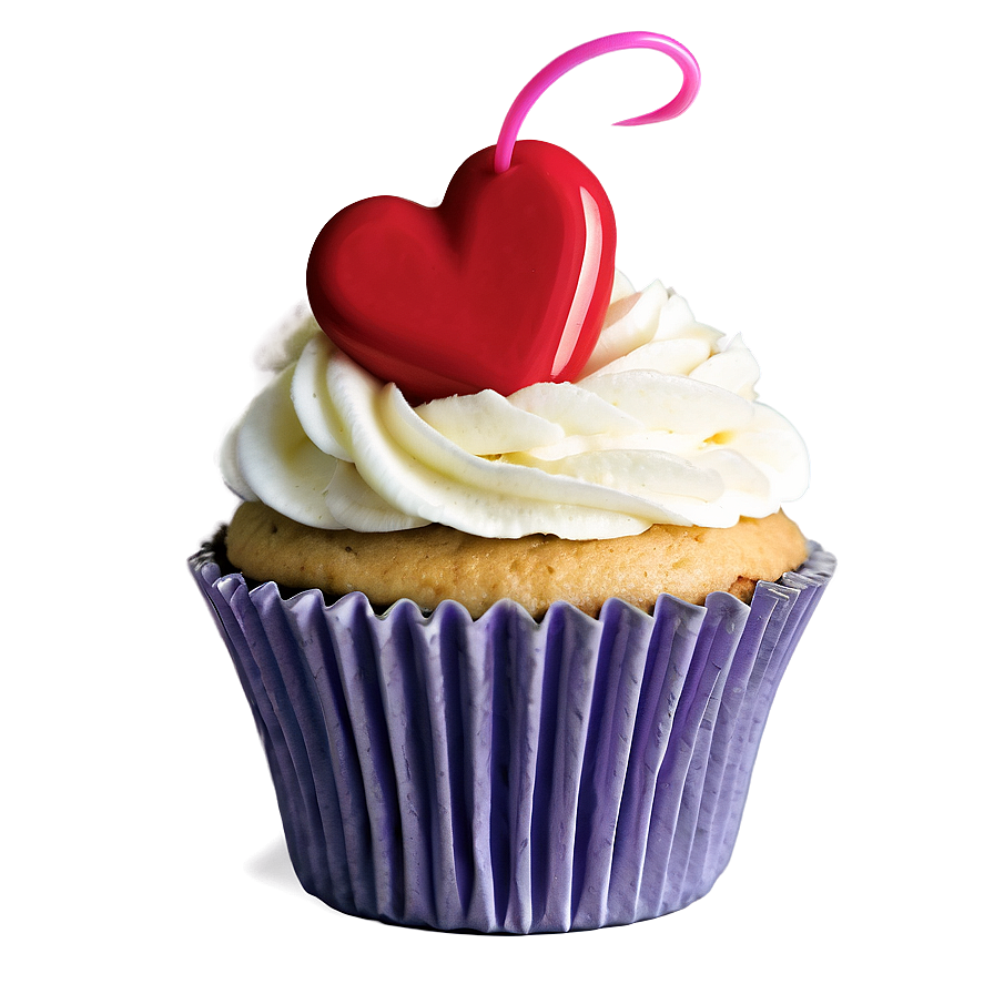Cupcake With Heart Png 71 PNG