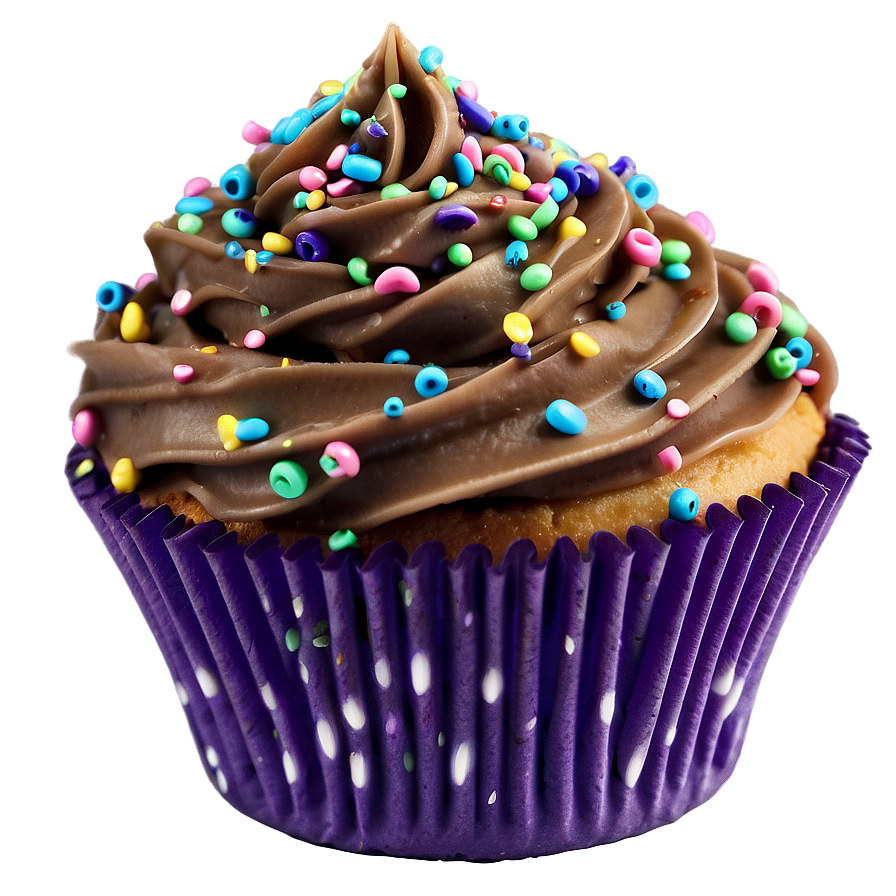 Cupcake With Sprinkles Png Ljx PNG