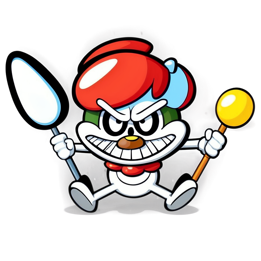 Cuphead Animated Series Style Png 05212024 PNG