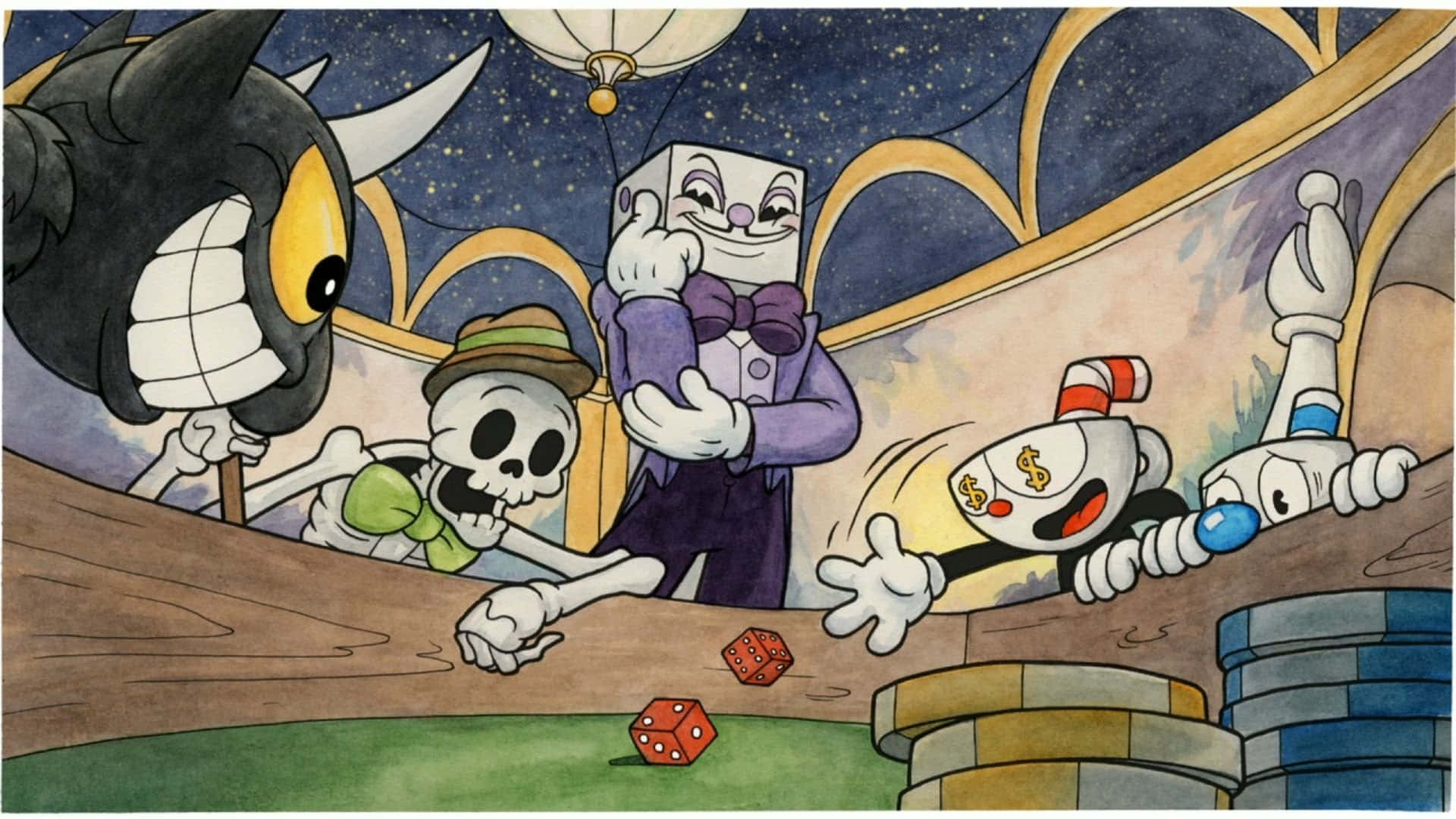 Take on the Delicious Dungeon in Cuphead