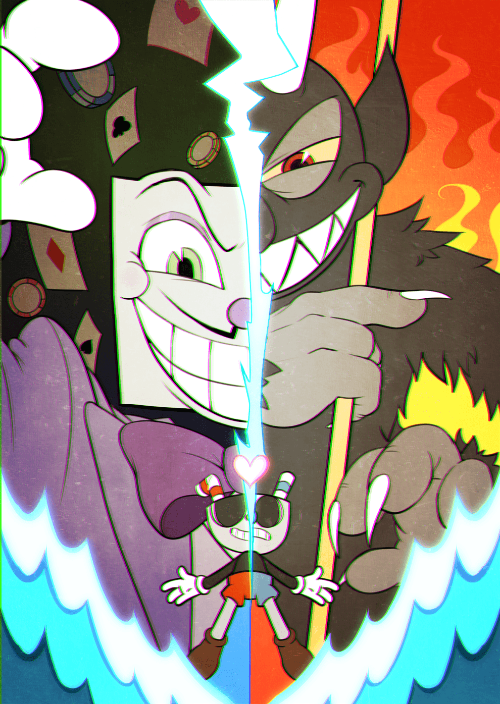 The Cuphead Characters Ready for Adventure