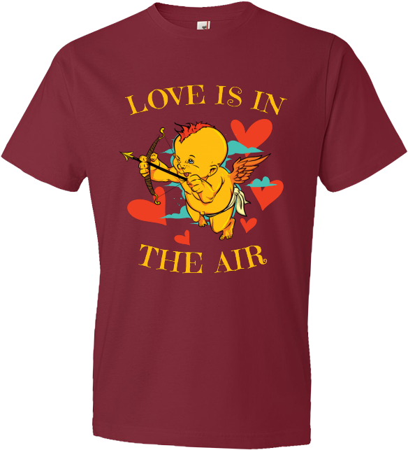 Cupid Love Graphic T Shirt Design PNG