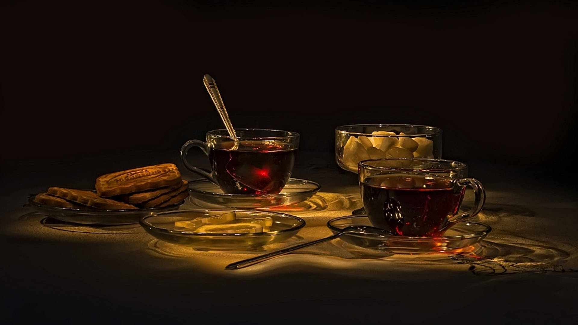 Cups Of Tea Wallpaper