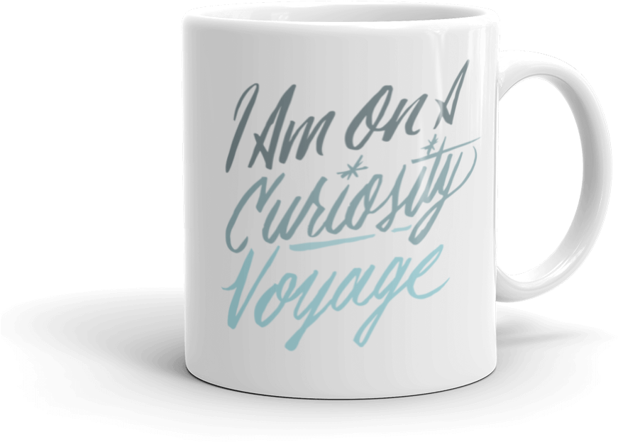 Curiosity Voyage Mug PNG