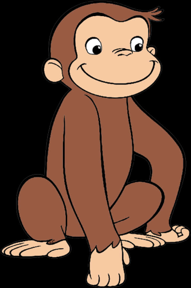 Curious George Cartoon Character PNG