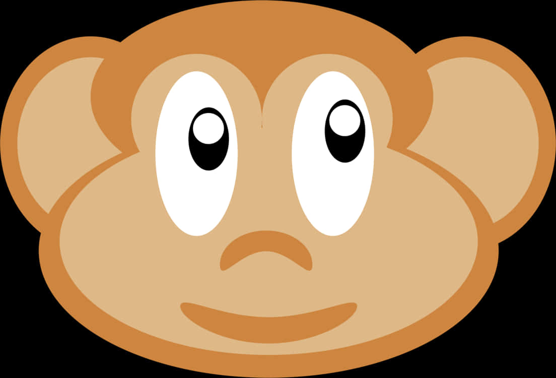 Curious George Cartoon Face PNG