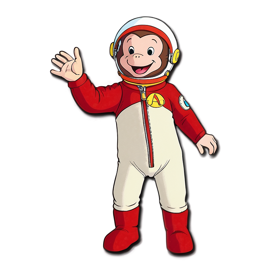 Download Curious George Goes To Space Png Jdq | Wallpapers.com