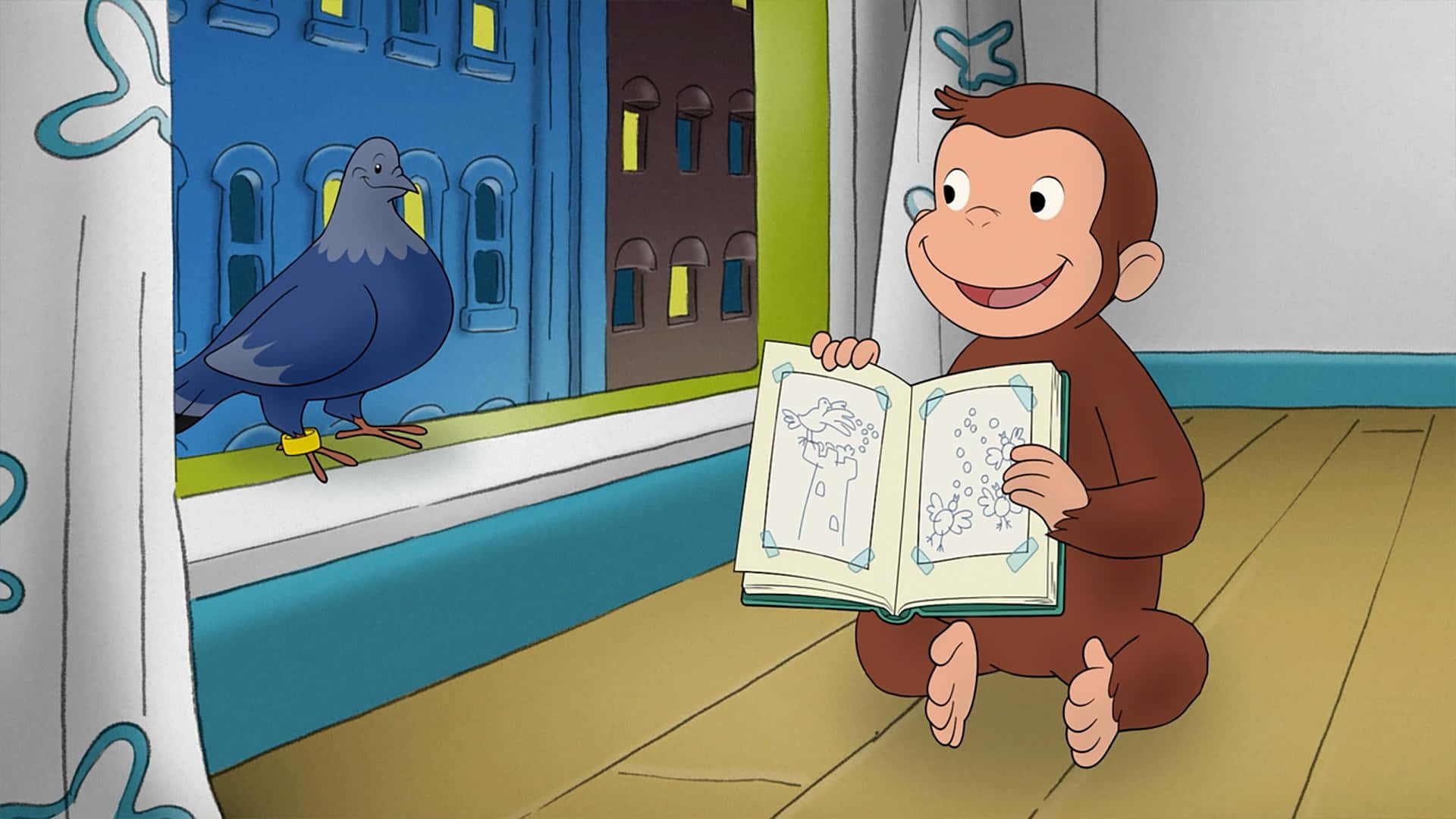 Follow Curious George on His Adventures
