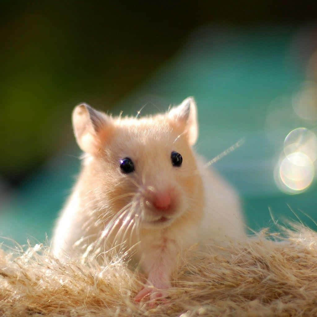 Curious Gerbil Sunlight Wallpaper