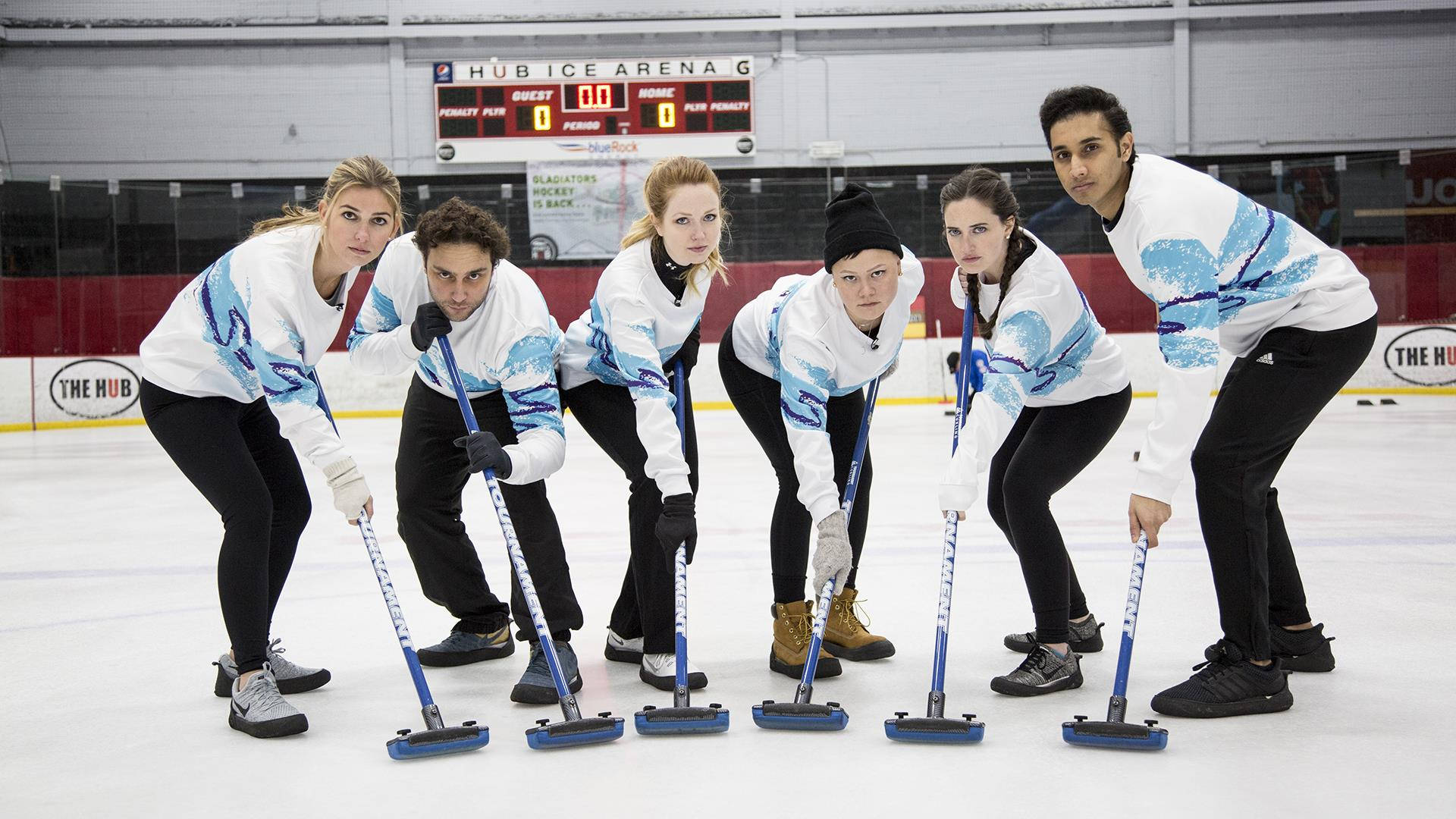 Deportesde Invierno: Curling Fondo de pantalla
