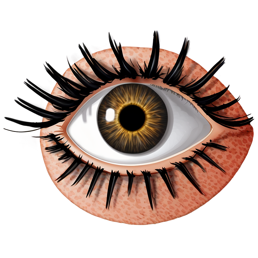 Curly Eyelash Png 5 PNG