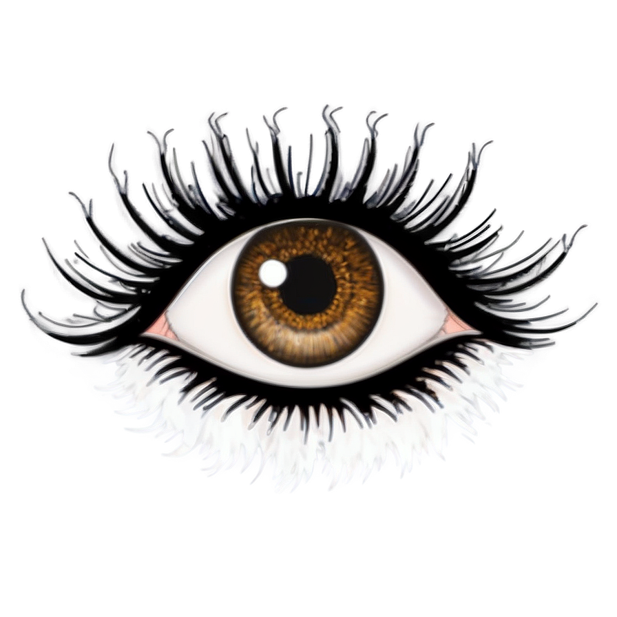 Curly Eyelash Png Mcy6 PNG