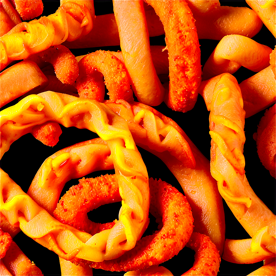 Curly Fries Delight Png Cff PNG