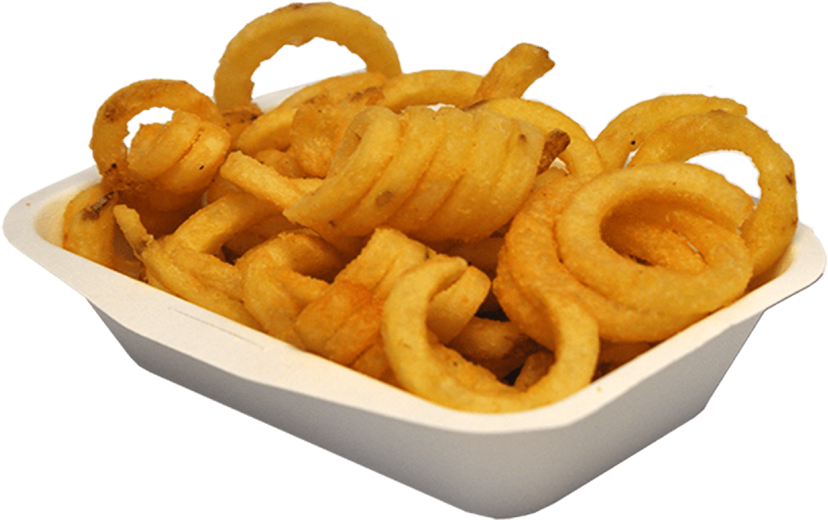 Curly Friesin Container PNG
