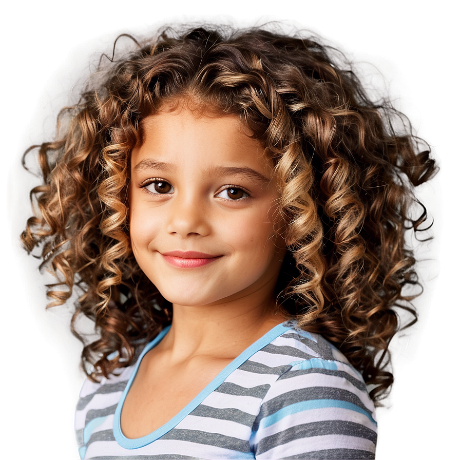 Curly Girl Hair Png Ine83 PNG