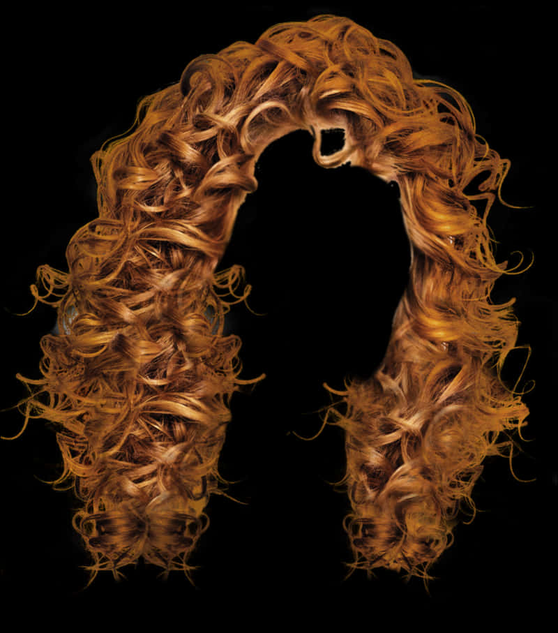 Curly Hair Arch Artwork PNG