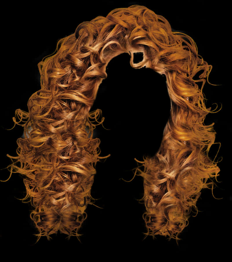 Curly Hair Arch Artwork PNG