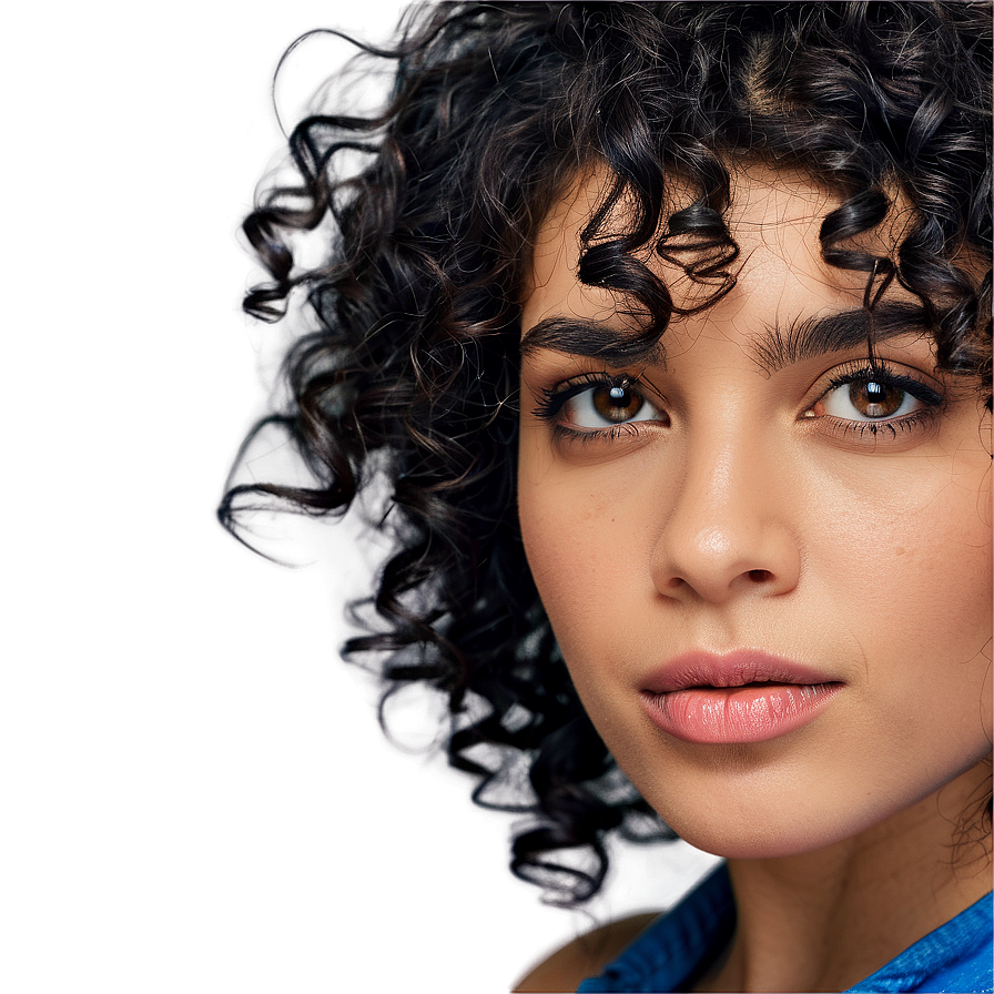 Download Curly Hair Detail Closeup Png 05242024 | Wallpapers.com