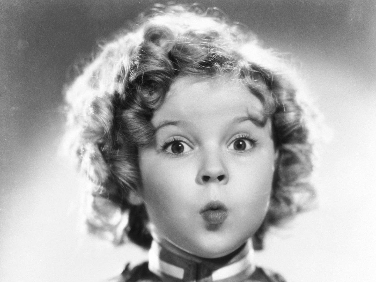 Curly Haired Shirly Temple Wallpaper