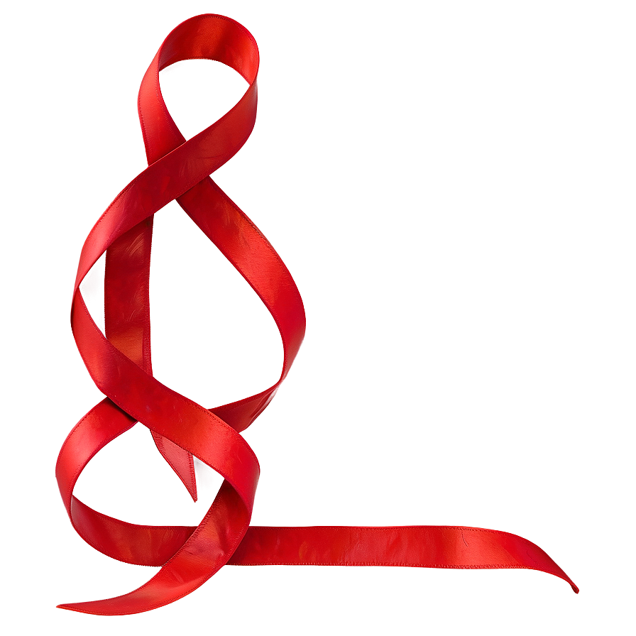 Download Curly Red Ribbon Png Hyu59 | Wallpapers.com