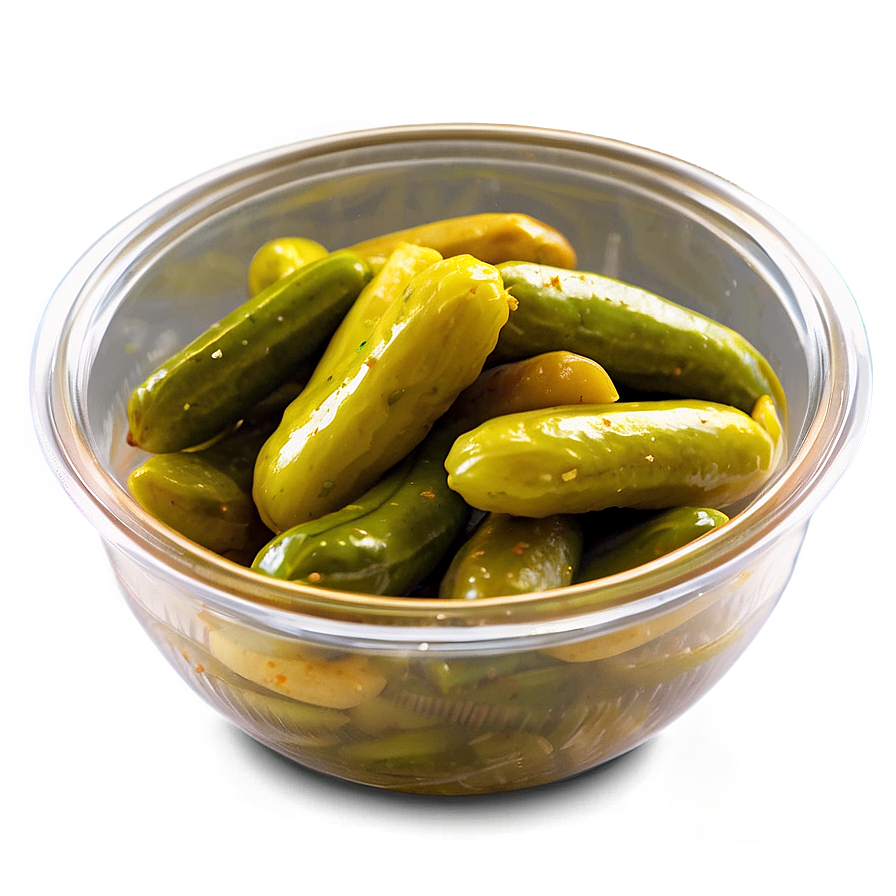 Curry Flavored Pickles Png 06112024 PNG