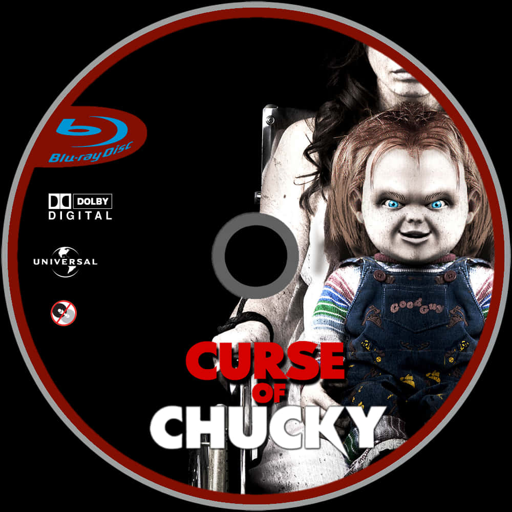 Curseof Chucky Bluray Disc Design PNG