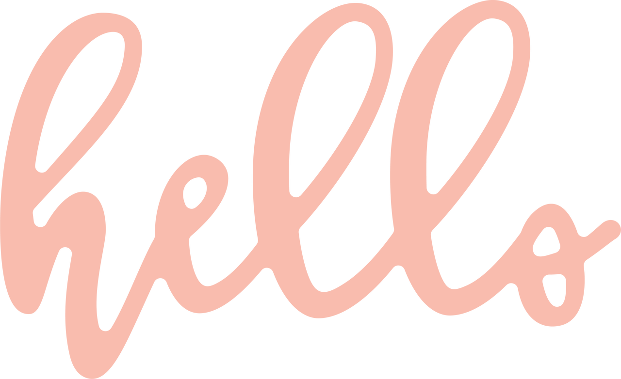 Cursive Hello Text PNG