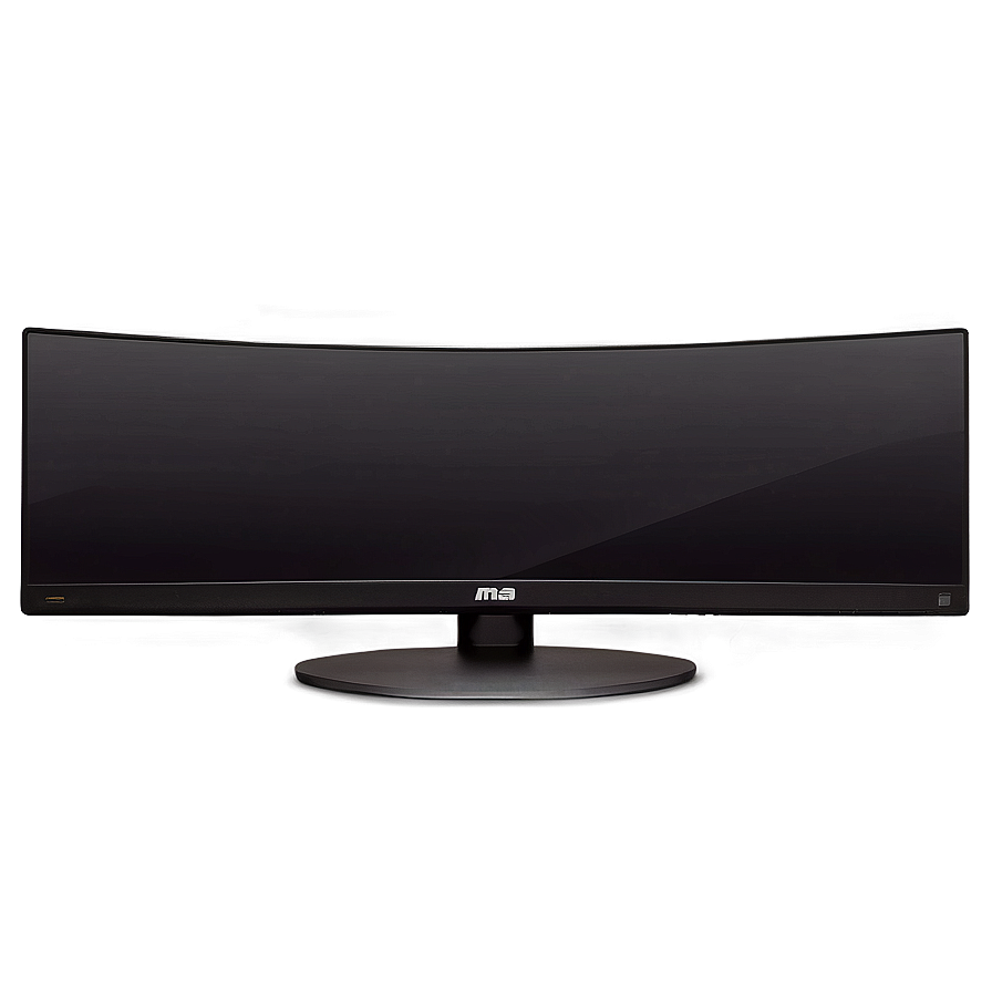 Curved Computer Monitor Png Thv PNG