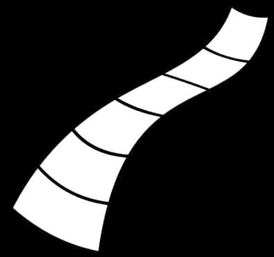 Curved Film Strip Icon PNG