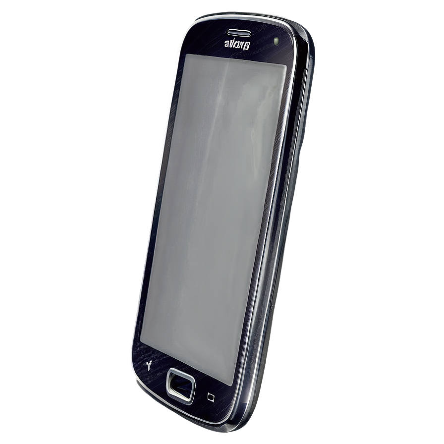 Curved Mobile Phone Outline Png 06132024 PNG