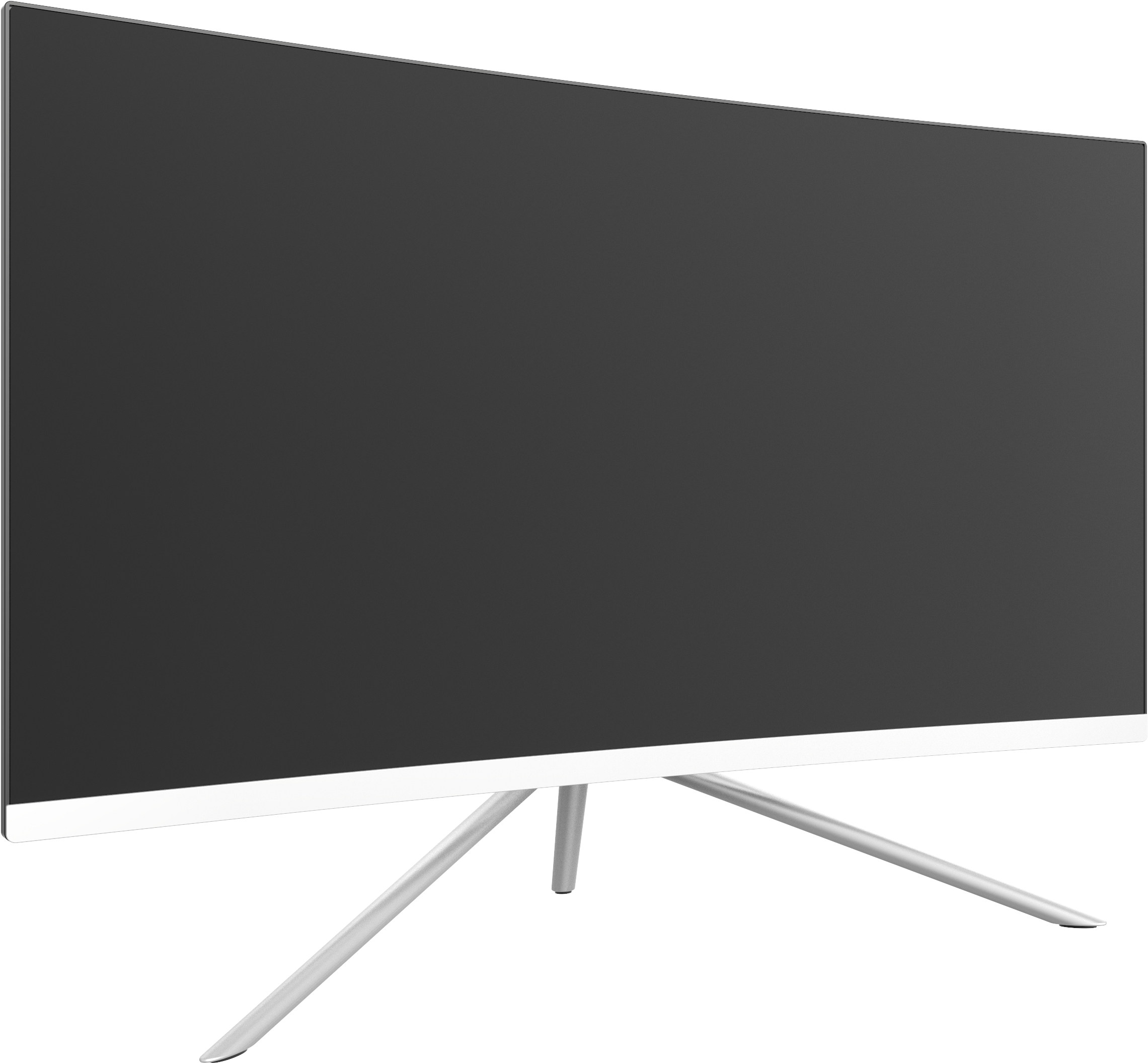 Curved Monitor Modern Design PNG