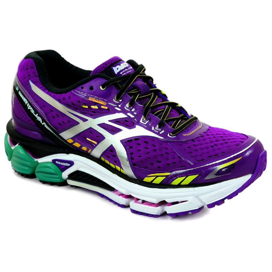 Cushioned Running Shoes Png 06122024 PNG