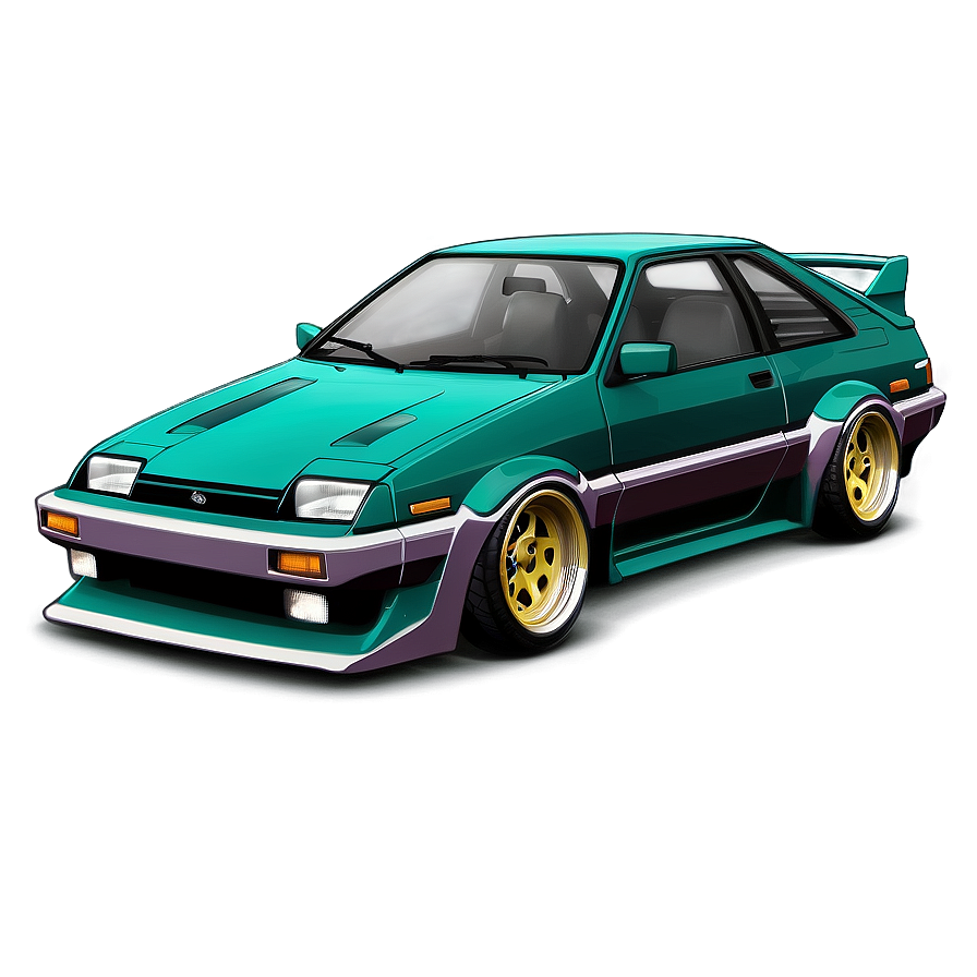 Custom Ae86 Design Png 06242024 PNG