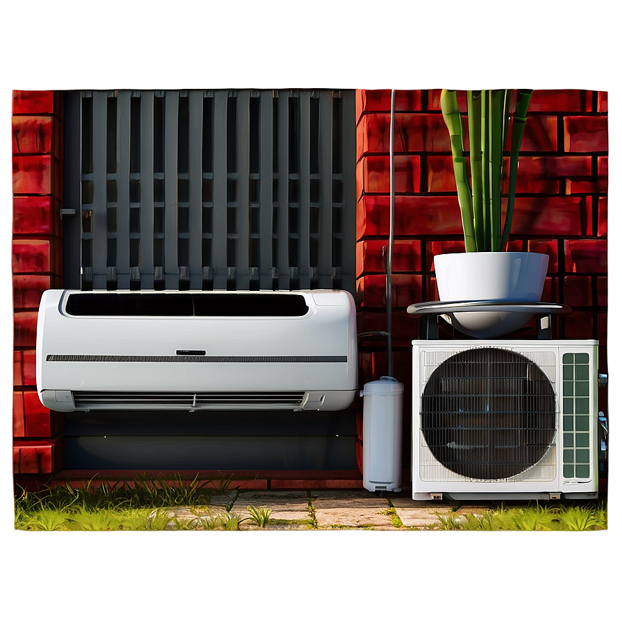 Custom Air Conditioner Png 06202024 PNG