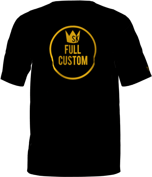 Custom Black Jersey Design PNG