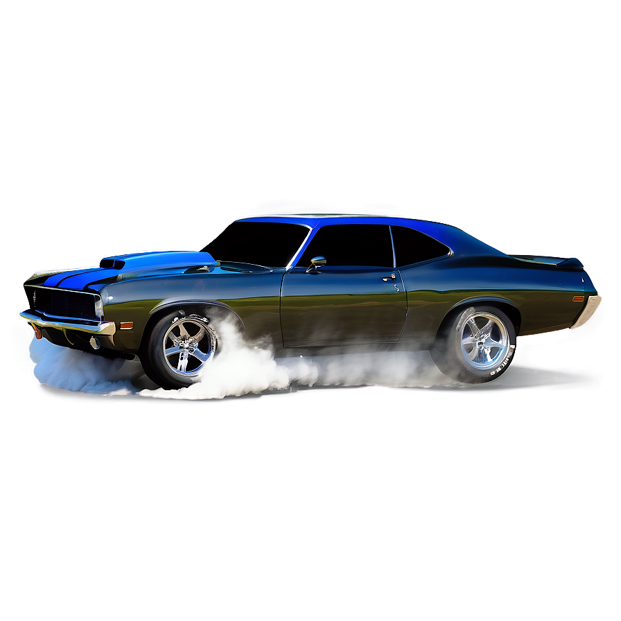 Custom Car Burnout Smoke Png 2 PNG