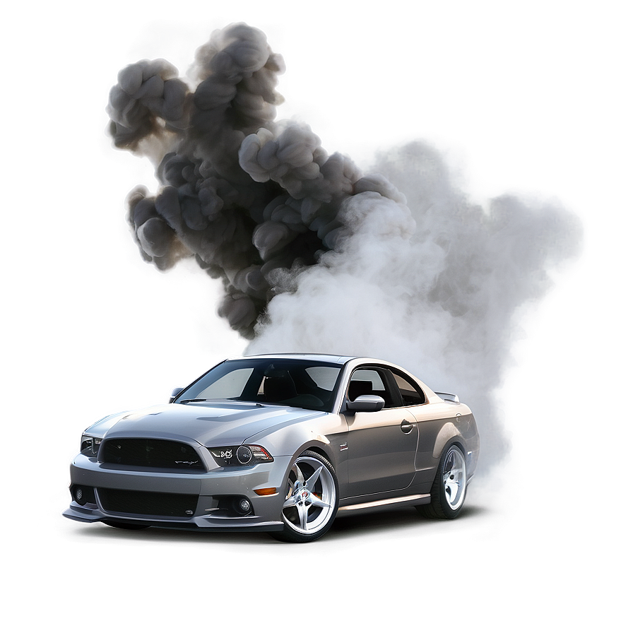 Custom Car Burnout Smoke Png 43 PNG