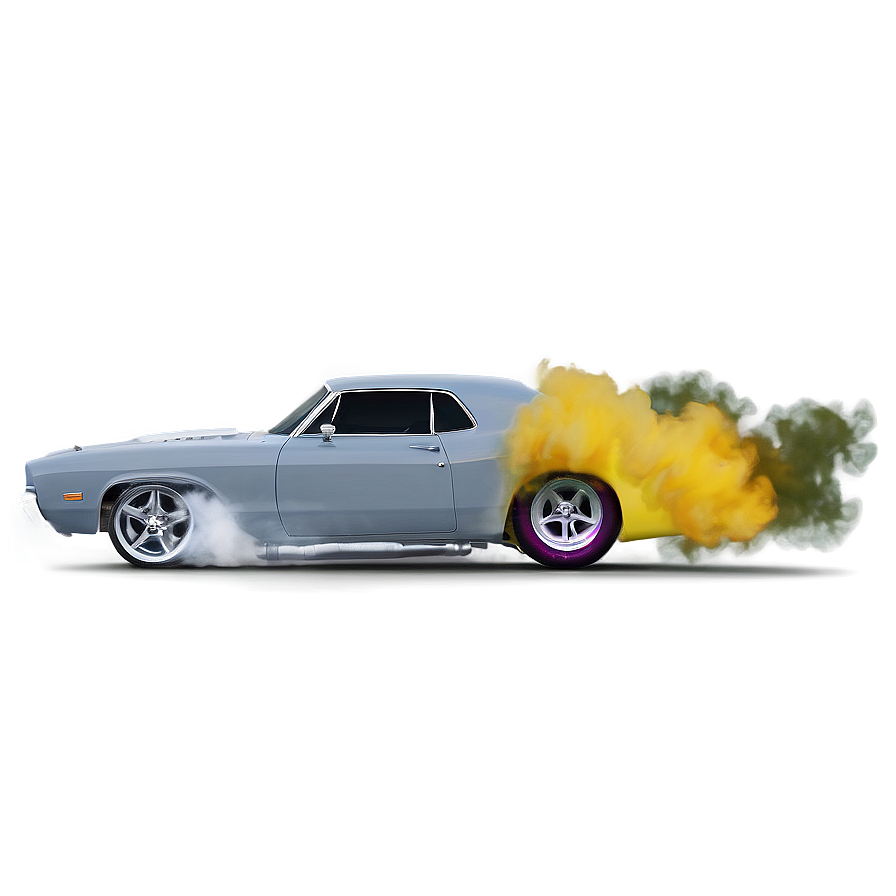 Custom Car Burnout Smoke Png 79 PNG