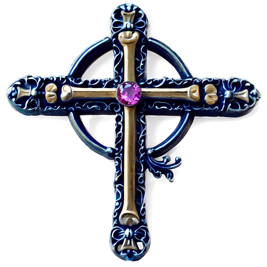 Custom Catholic Cross Creation Png Wqb25 PNG
