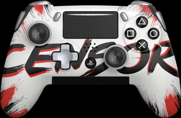 Custom Censored Gaming Controller PNG