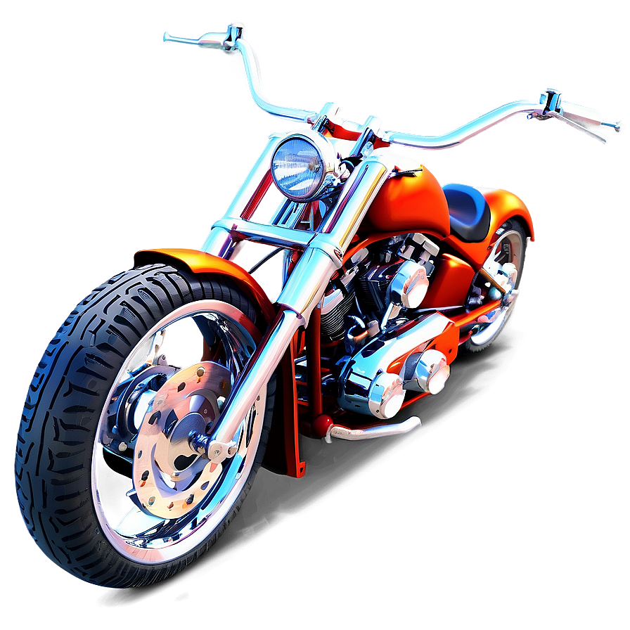 Download Custom Chopper Motorcycle Png 06122024 | Wallpapers.com