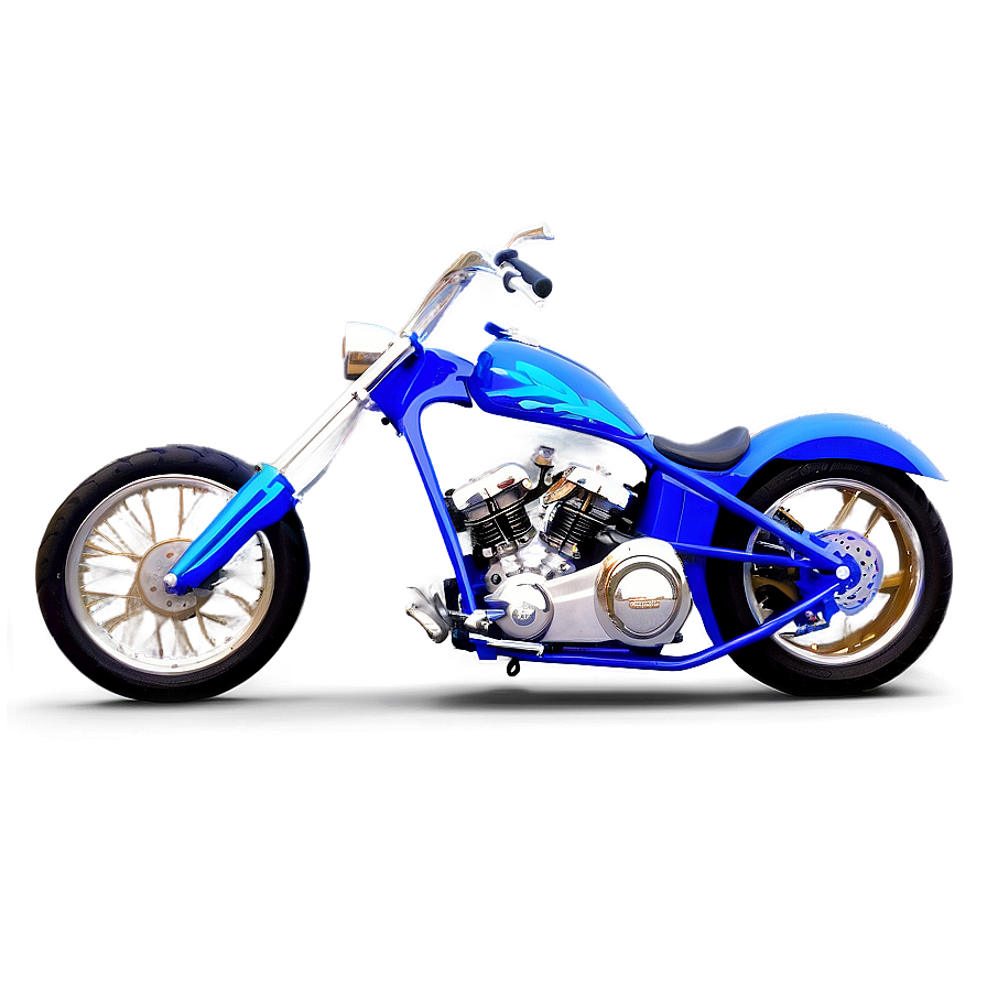 Custom Chopper Motorcycle Png Cnj PNG